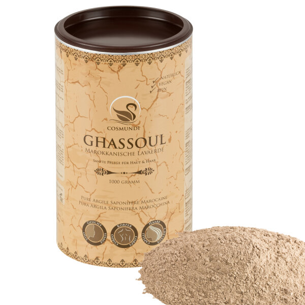 cosmundi Ghassoul - Marokkanische Lavaerde - 1 kg
